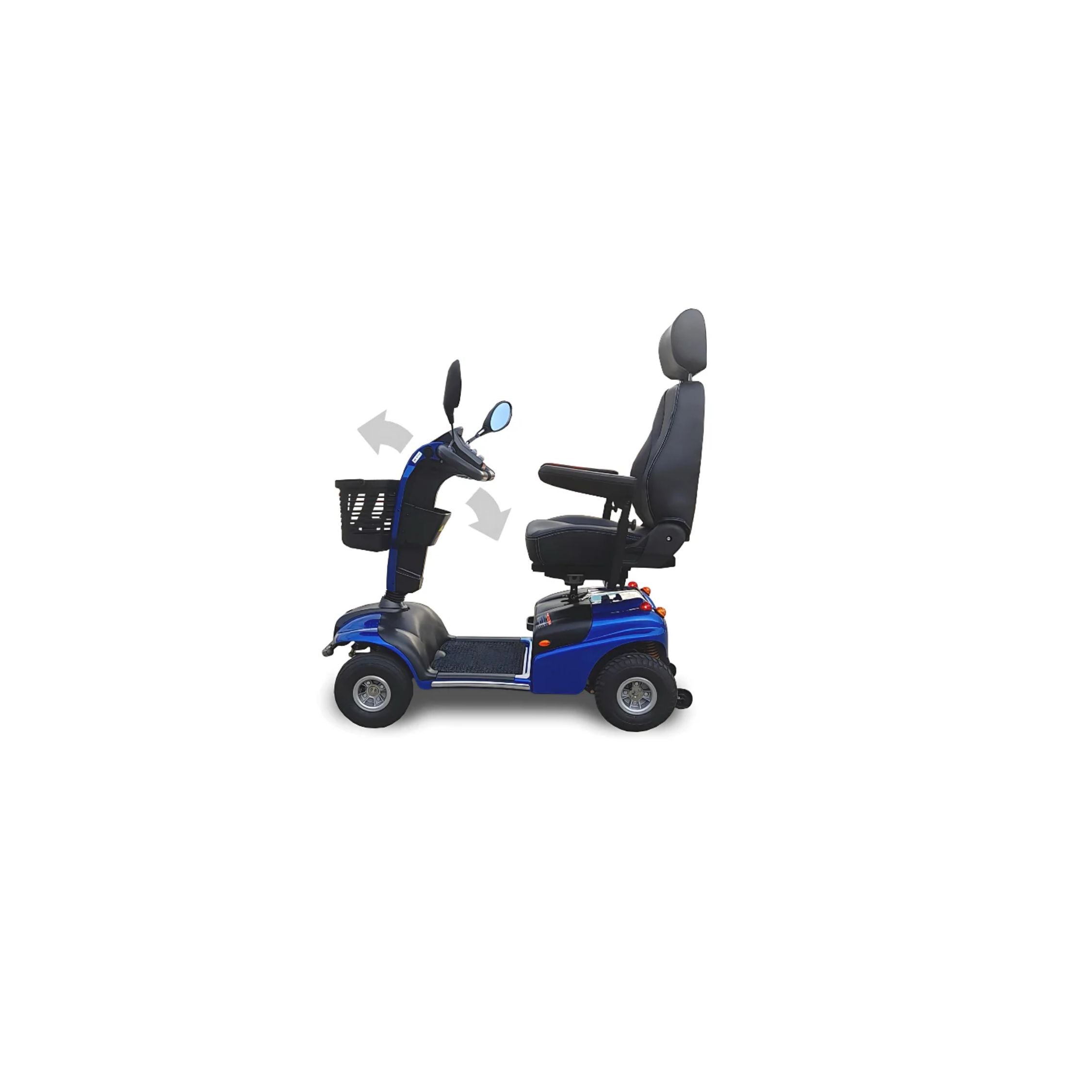 Shoprider® Explorer Electric Mobility Scooter In Royal Blue. Now Available!