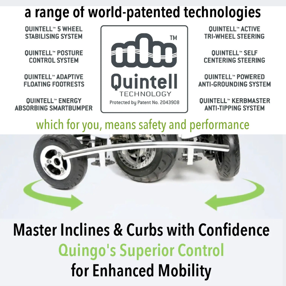 ComfyGo x Quingo Toura 2 Electric Mobility Scooter