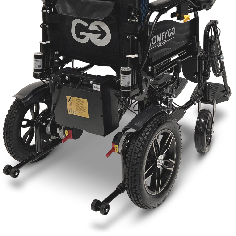 ComfyGo X-9 Auto Recline RC Electric Wheelchair