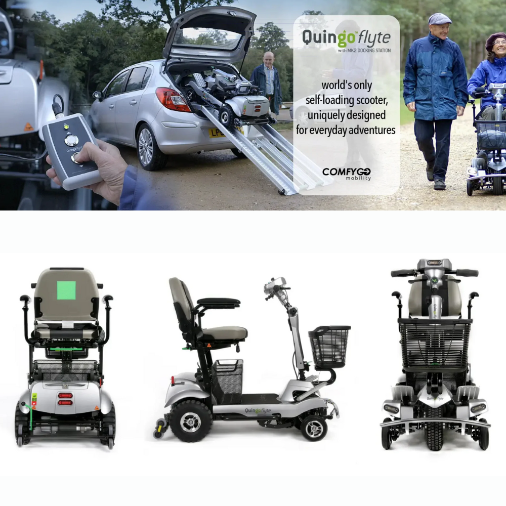 ComfyGo x Quingo Toura 2 Electric Mobility Scooter