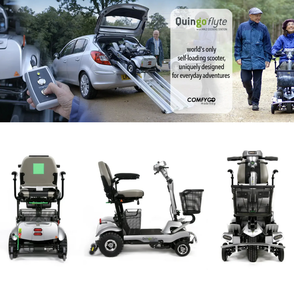 ComfyGo x Quingo Toura 2 Electric Mobility Scooter