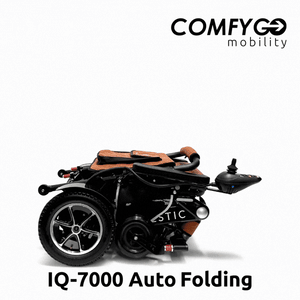 Majestic IQ‑7000 Auto‑Folding Electric Wheelchair with Brushless Motors