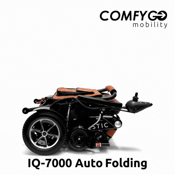 Majestic IQ‑7000 Auto‑Folding Electric Wheelchair with Brushless Motors