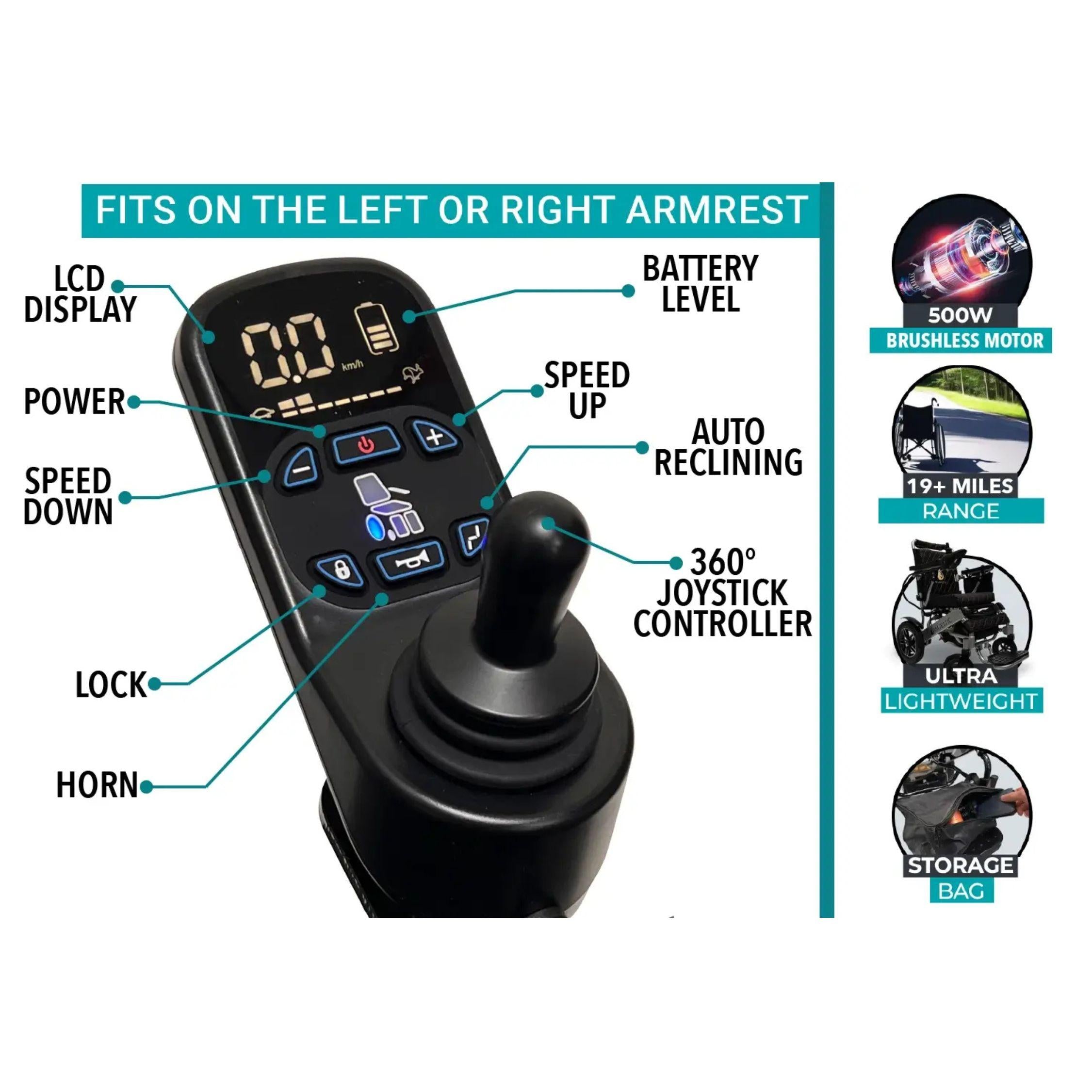 ComfyGo  Majestic IQ9000 Replacement Parts