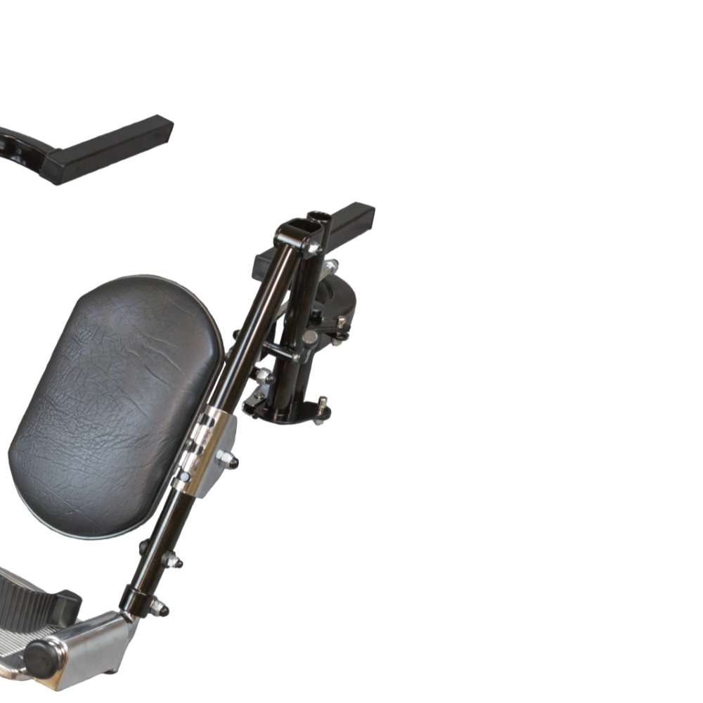 Shoprider Elevating Leg Rests in Black ELR in Black