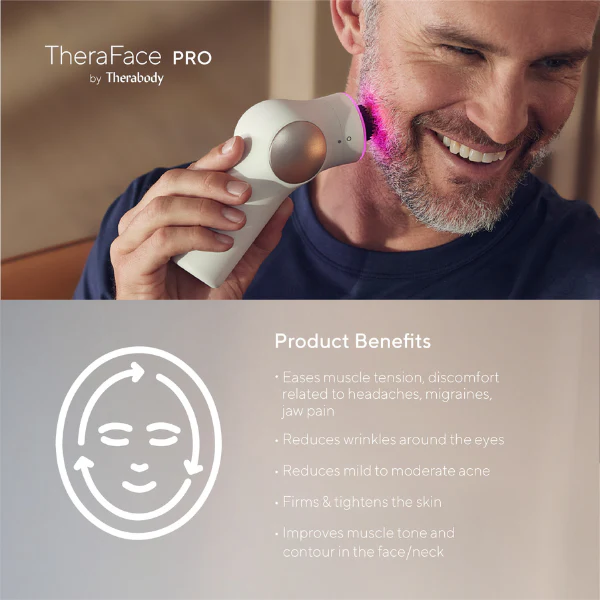TheraFace PRO Facial Therapy Bundle: Mood Edition + Optional Hot/Cold Rings