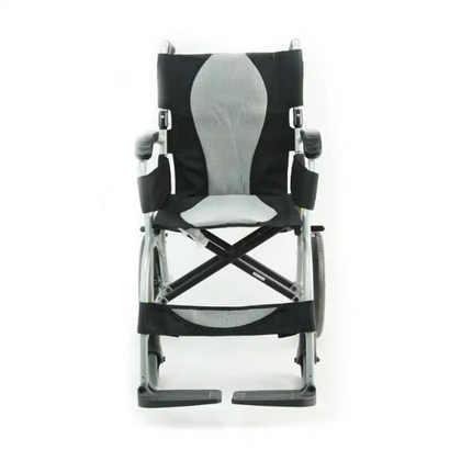 Ergo Lite & Flight Ultra Lightweight Ergonomic Transport Wheelchair Silver 16