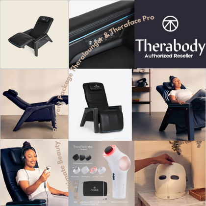 Bundle 1: The Ultimate Beauty & Recovery Package: Theralounger & Theraface Pro