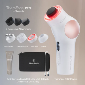 TheraFace PRO Facial Therapy Bundle: Mood Edition + Optional Hot/Cold Rings