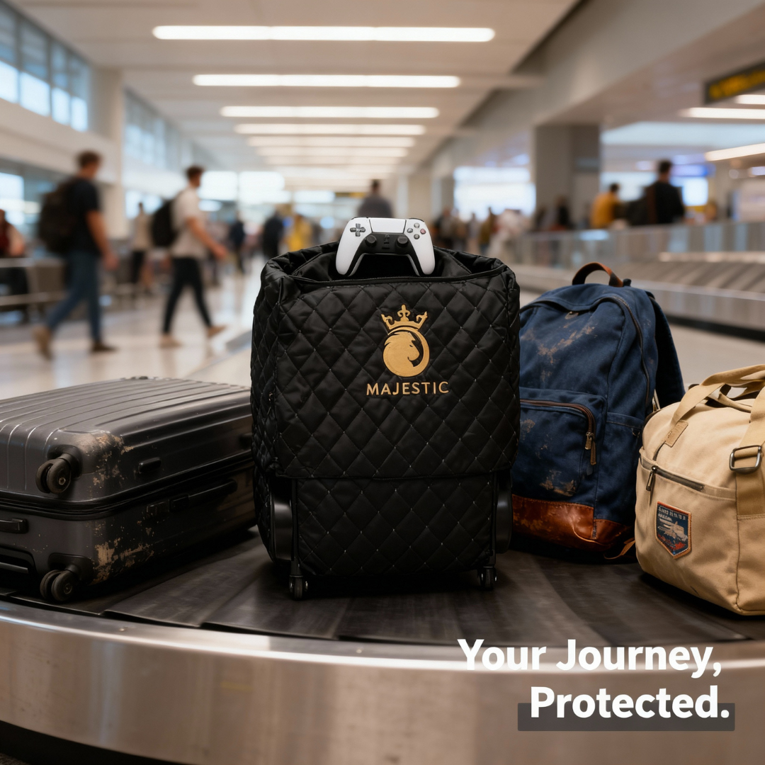 ComfyGO Electric Wheelchair Travel Protective Bag With Joystick Controller