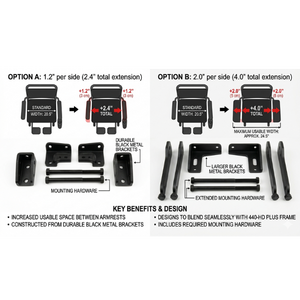 ComfyGo 440-HD PLUS Electric Wheelchair Replacement Parts