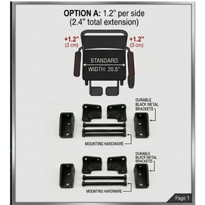ComfyGo 440-HD PLUS Electric Wheelchair Replacement Parts