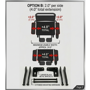ComfyGo 440-HD PLUS Electric Wheelchair Replacement Parts