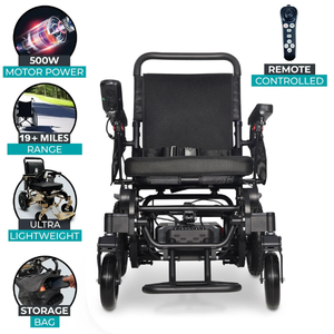 Majestic IQ‑7000 Auto‑Folding Electric Wheelchair with Brushless Motors