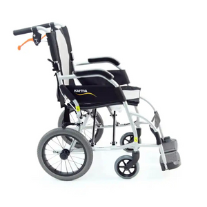 Ergo Lite & Flight Ultra Lightweight Ergonomic Transport Wheelchair Silver 16