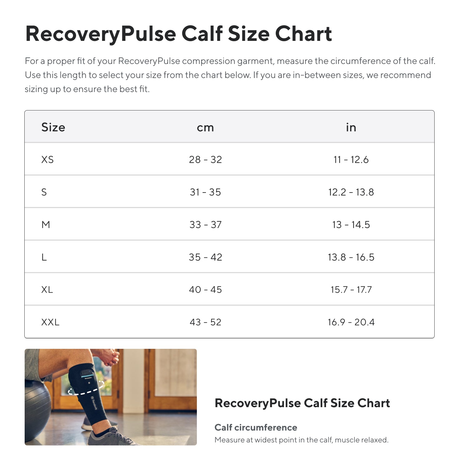 Therabody Recovery Pulse Calf