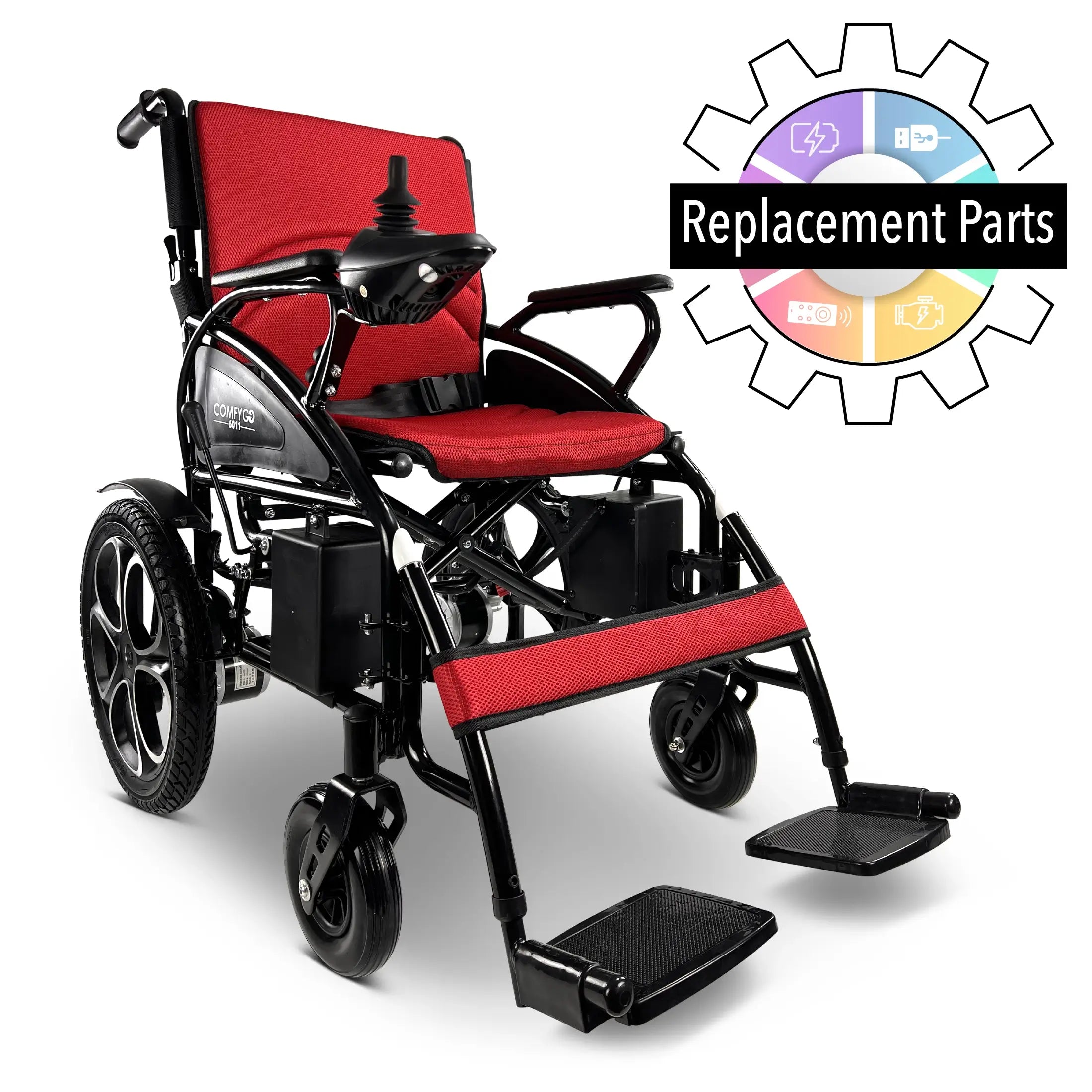 ComfyGO 6011 Electric Wheelchair Replacement Parts