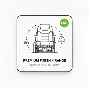 Glide Care G-5 Lightweight Foldable Electric Wheelchair for Adults