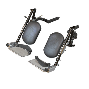 Shoprider Elevating Leg Rests in Black ELR in Black