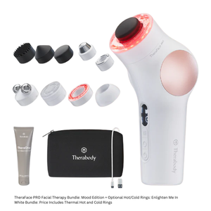 TheraFace PRO Facial Therapy Bundle: Mood Edition + Optional Hot/Cold Rings