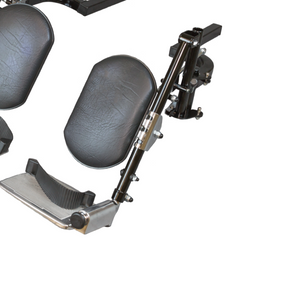 Shoprider Elevating Leg Rests in Black ELR in Black