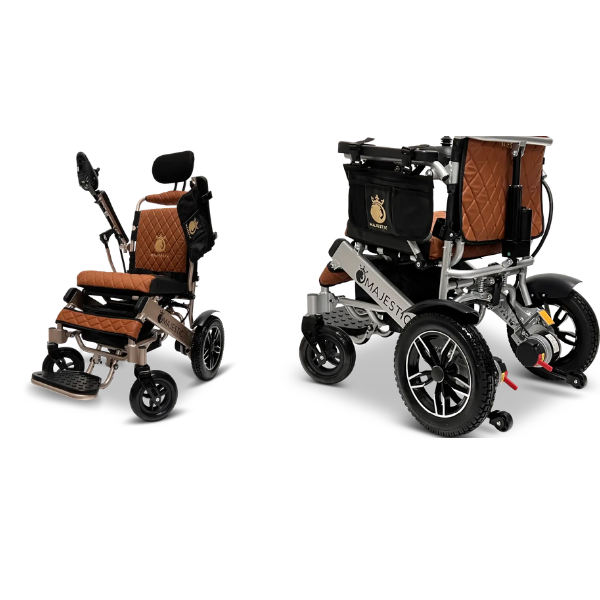 Majestic IQ‑7000 Auto‑Folding Electric Wheelchair with Brushless Motors