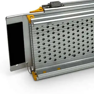 ComfyGO 8Ft Telescoping Wheelchair Ramp-Portable, Durable & Non-Slip.