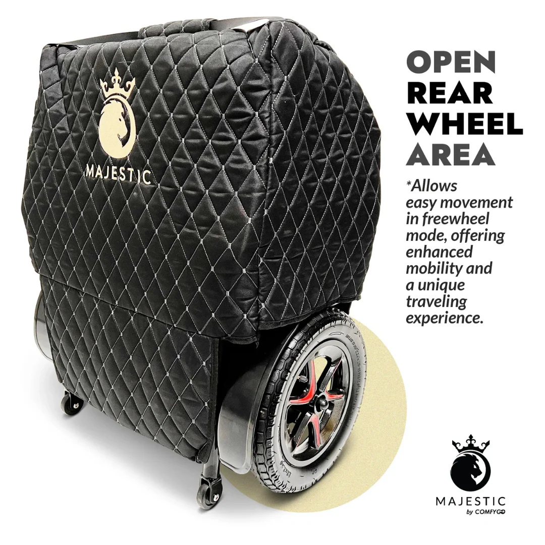 ComfyGO Electric Wheelchair Travel Protective Bag With Joystick Controller