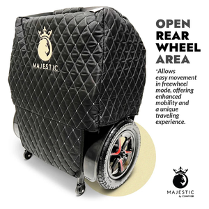 ComfyGO Electric Wheelchair Travel Protective Bag With Joystick Controller