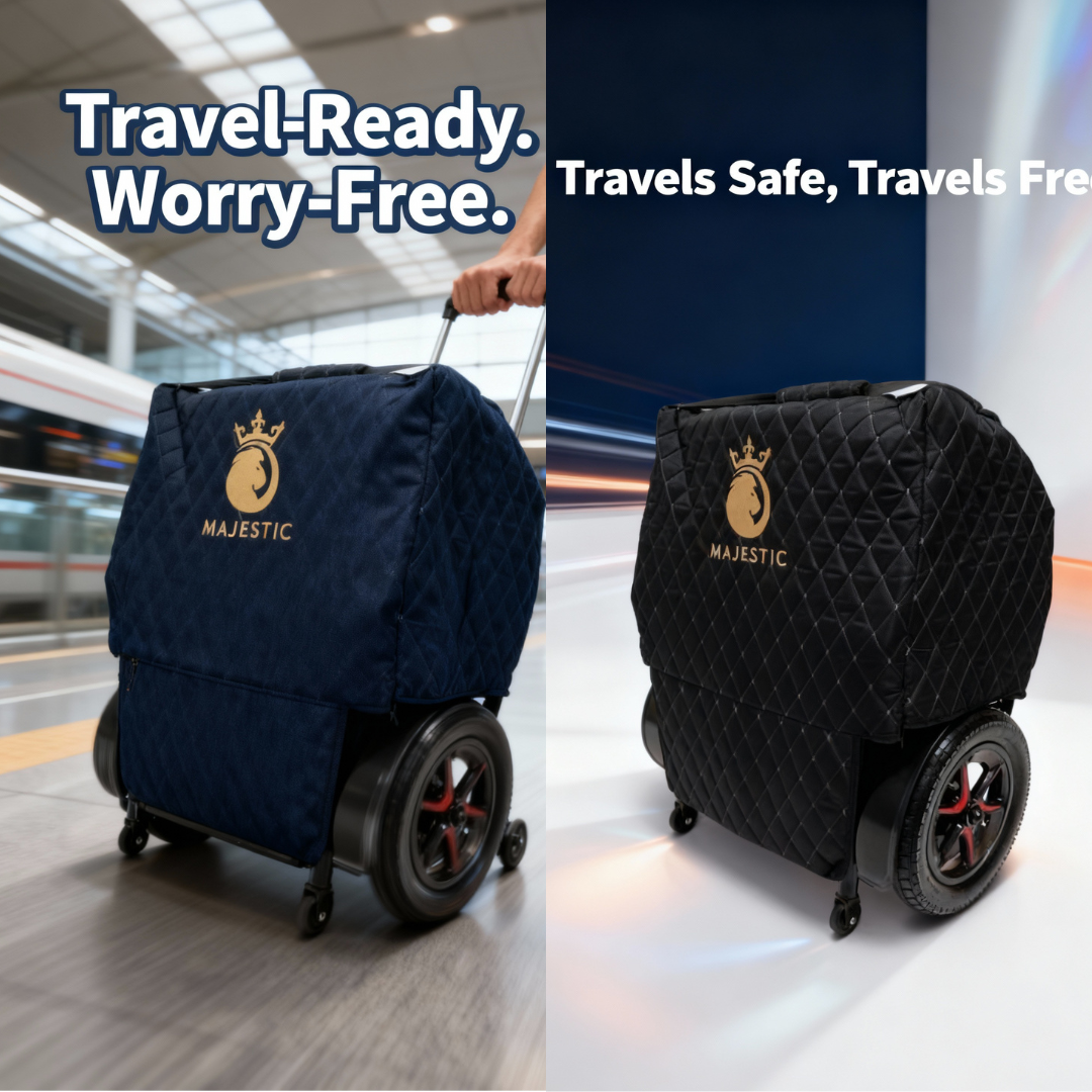 ComfyGO Electric Wheelchair Travel Protective Bag With Joystick Controller