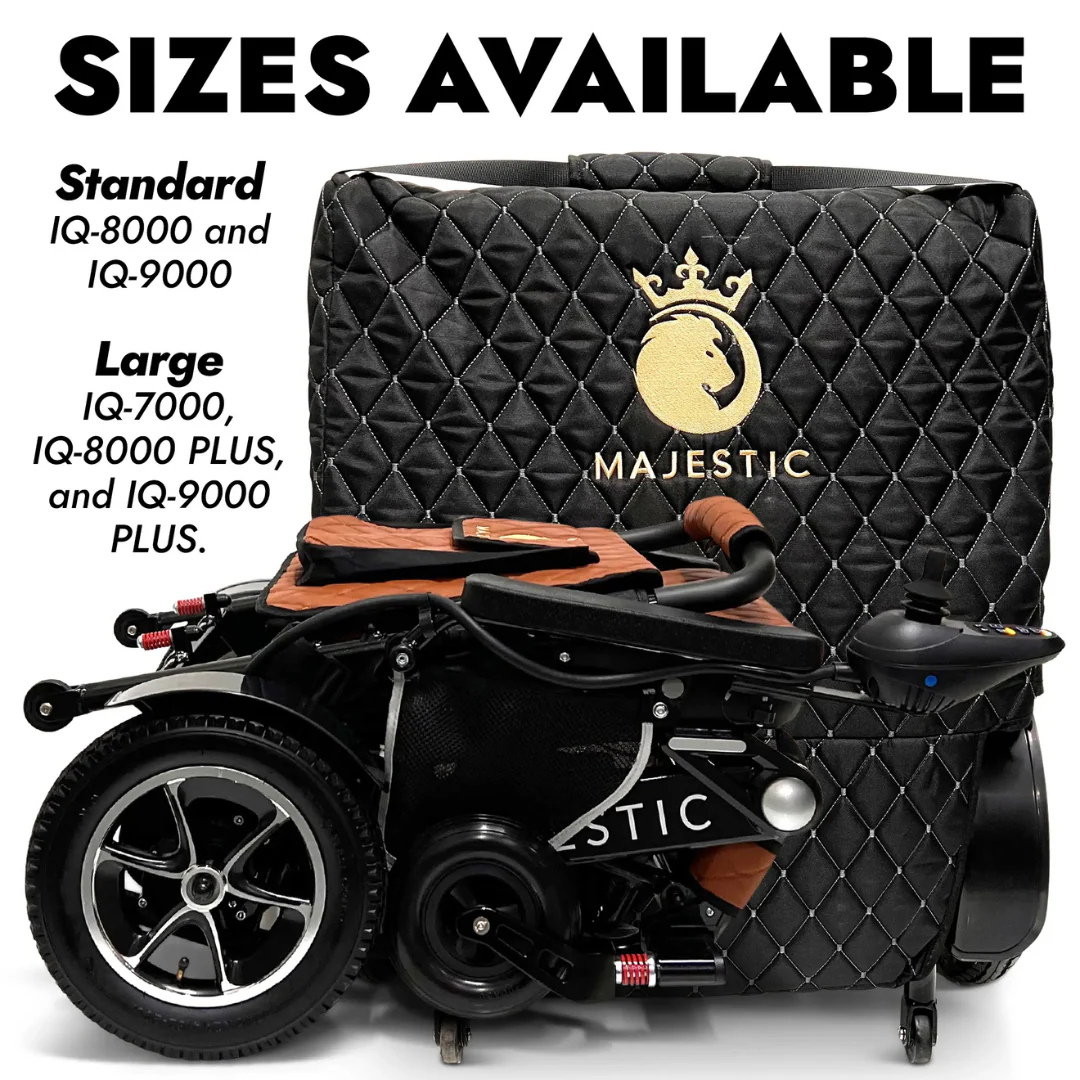 ComfyGO Electric Wheelchair Travel Protective Bag With Joystick Controller