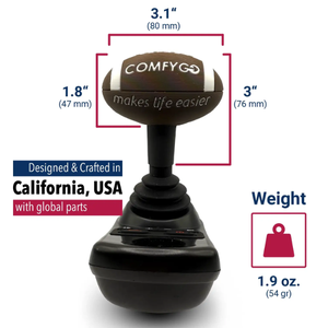ComfyGO Joystick Handle – Sport Grip Designs for Electric Wheelchairs Universal Fit