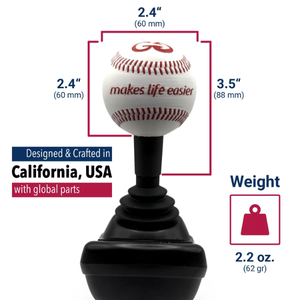 ComfyGO Joystick Handle – Sport Grip Designs for Electric Wheelchairs Universal Fit