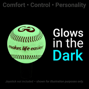 ComfyGO Joystick Handle – Sport Grip Designs for Electric Wheelchairs Universal Fit