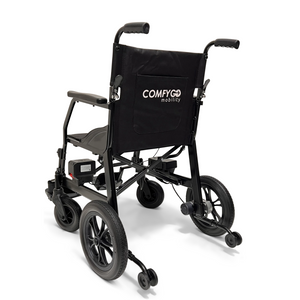ComfyGO X-Lite 28 lb. Lightweight Manual Wheelchair Folding with Auto Detach Wheels & Replacement Parts