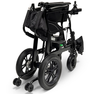 ComfyGO X-Lite 28 lb. Lightweight Manual Wheelchair Folding with Auto Detach Wheels & Replacement Parts