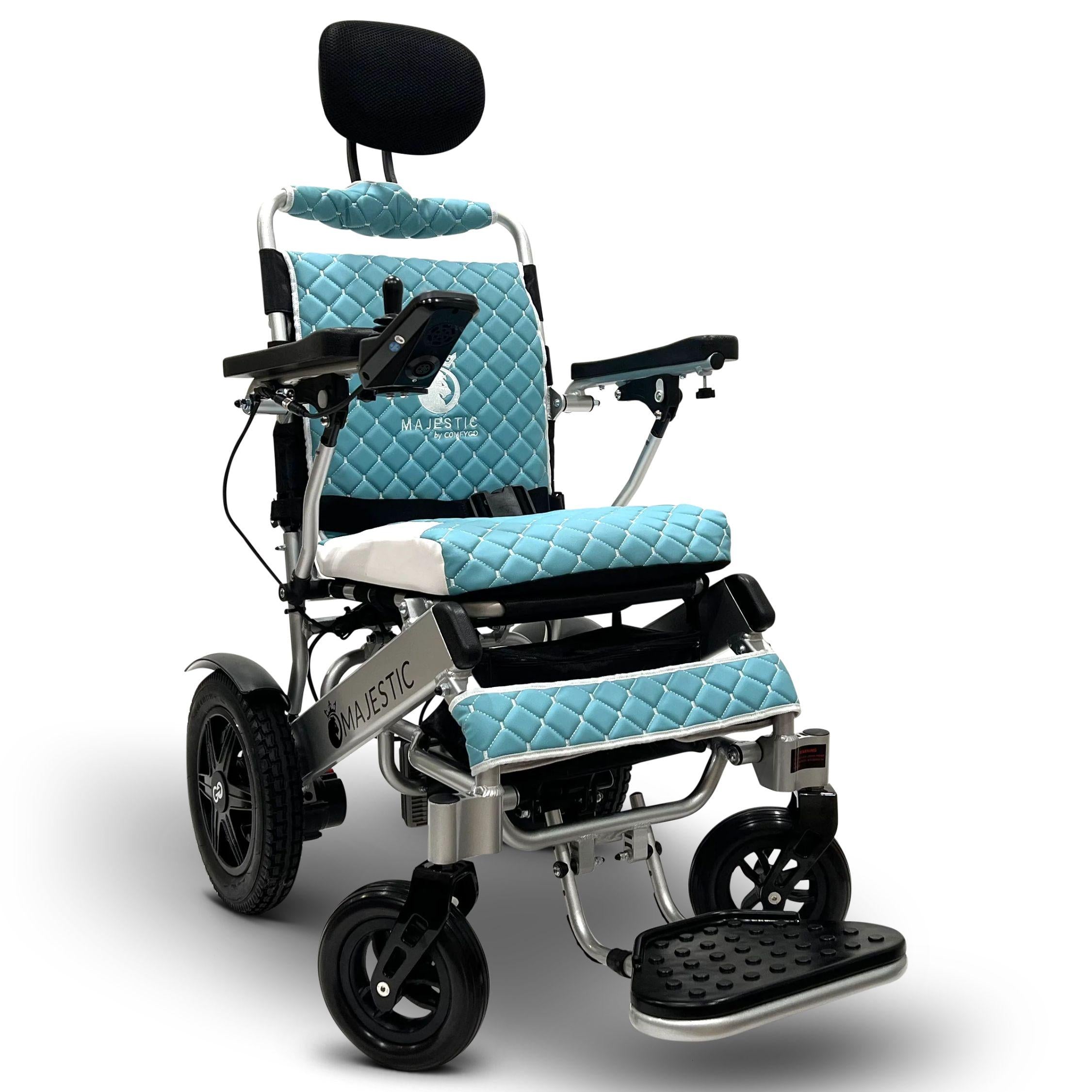 ComfyGo MAJESTIC IQ-9000 RC Lightweight, FDA-Approved Electric Wheelchair.