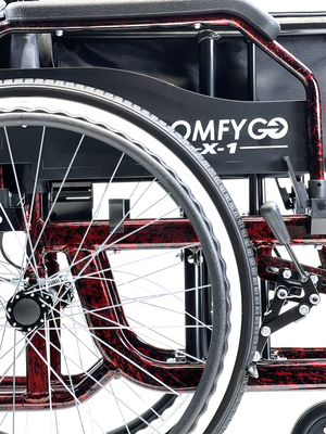 ComfyGo Manual X1 Lightweight Wheelchair