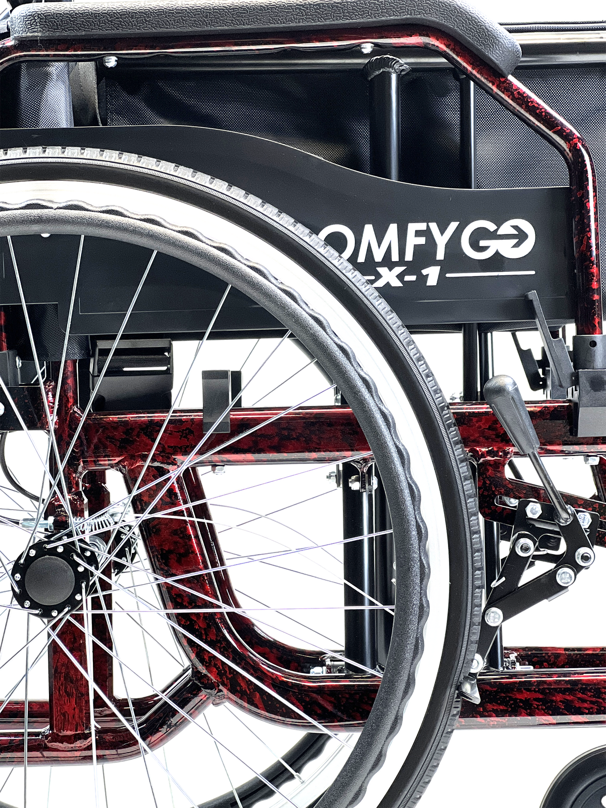 ComfyGo Manual X1 Lightweight Wheelchair
