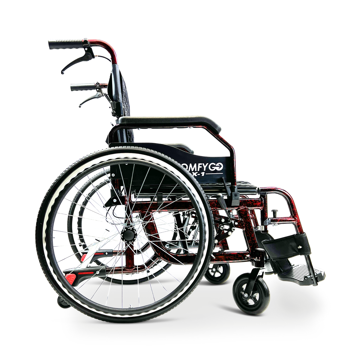 ComfyGo Manual X1 Lightweight Wheelchair