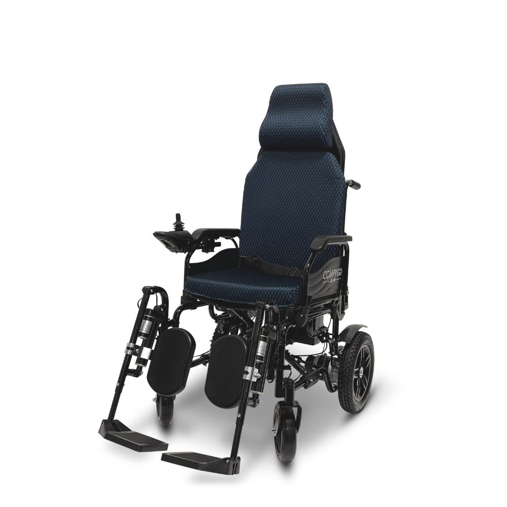 ComfyGo X-9  Auto Recline RC Electric Wheelchair