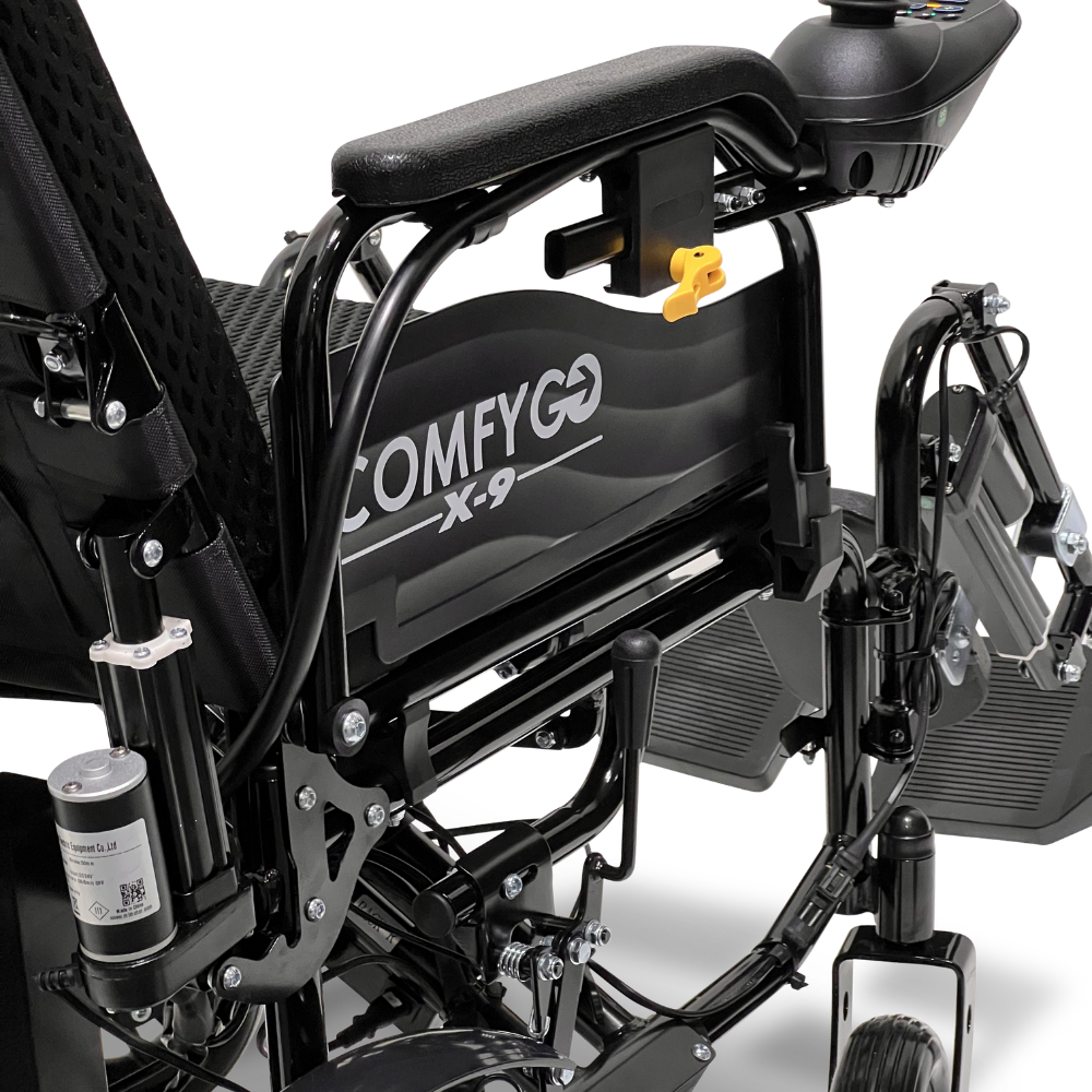 ComfyGo X-9  Auto Recline RC Electric Wheelchair
