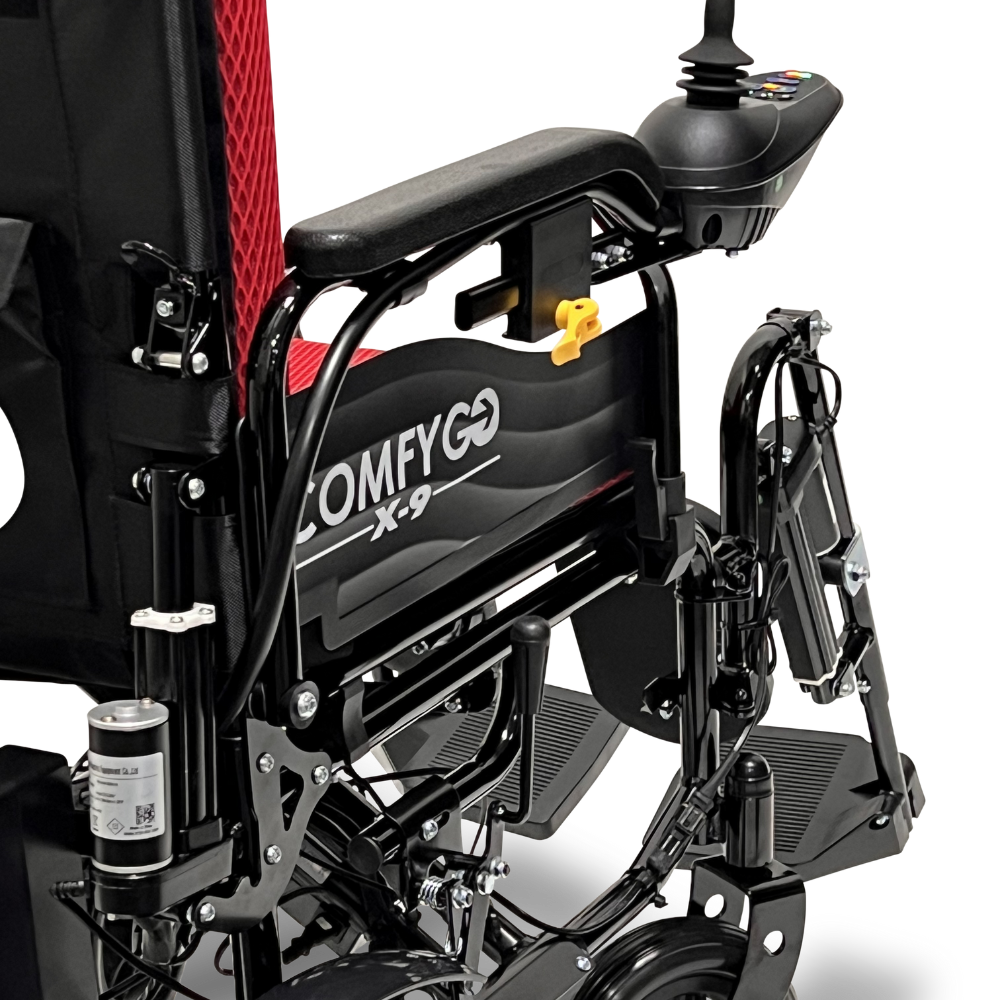 ComfyGo X-9  Auto Recline RC Electric Wheelchair