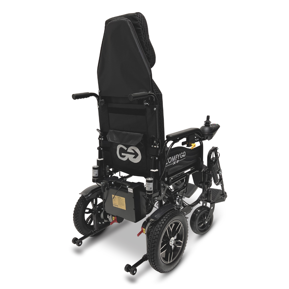 ComfyGo X-9  Auto Recline RC Electric Wheelchair