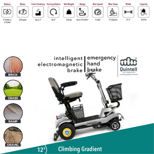 ComfyGo x Quingo Toura 2 Electric Mobility Scooter