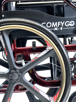ComfyGo Manual X1 Lightweight Wheelchair