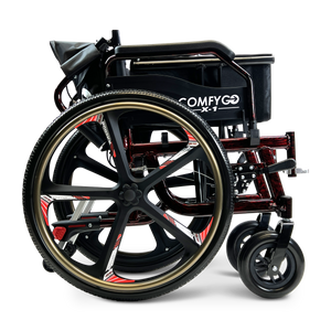 ComfyGo Manual X1 Lightweight Wheelchair