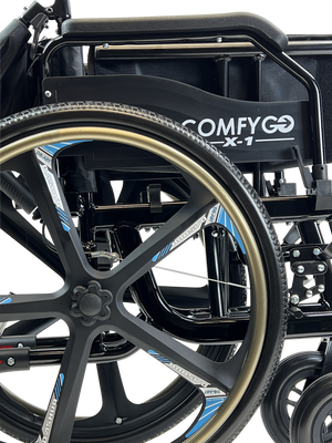 ComfyGo Manual X1 Lightweight Wheelchair