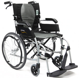 Ergo Flight Ultra Lightweight Ergonomic Wheelchair with Quick Release Wheels 19.8lb