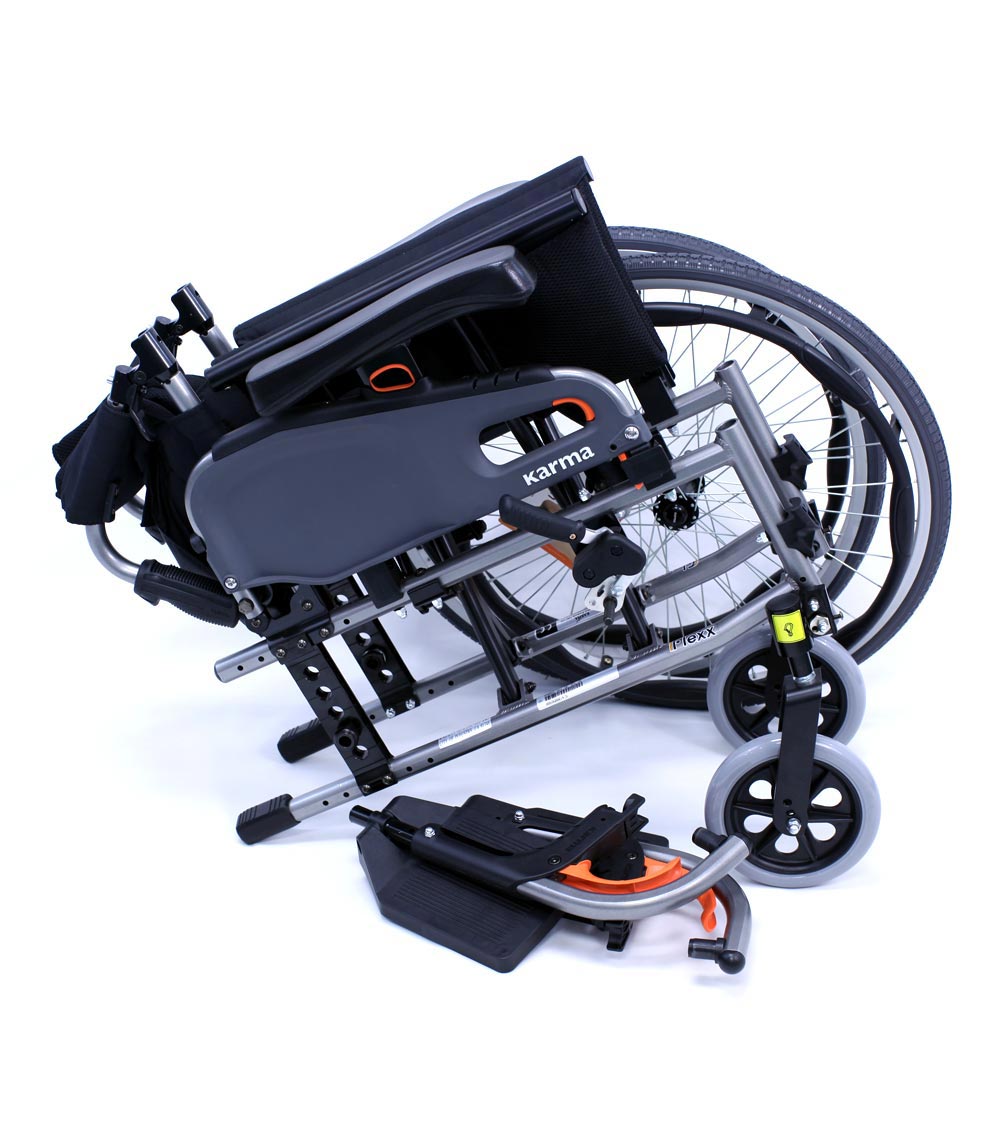 Flexx Wheelchair 28.5 lb ultra lightweight & quick release axles